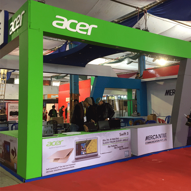 Stall Fabrictaion in Nepal.